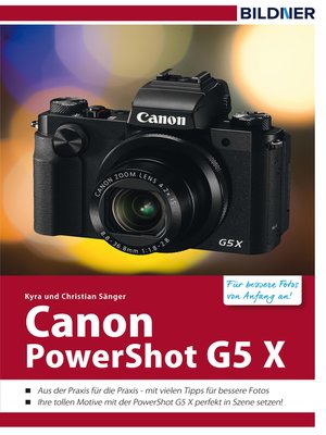 cover image of Canon PowerShot G5 X